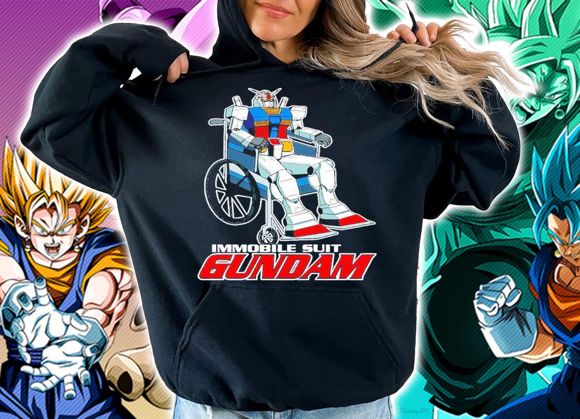 Gundam Immobile Suit t-shirt hoodie
