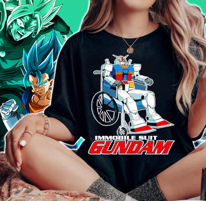Gundam Immobile Suit t-shirt woman shirt