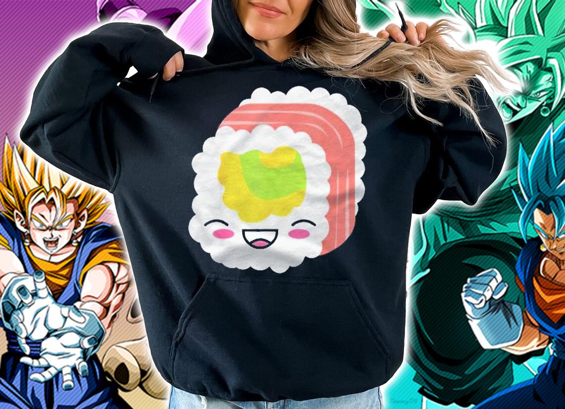 Kawaii So Cute Sushi Funny Anime Food Costume Shirt hoodie