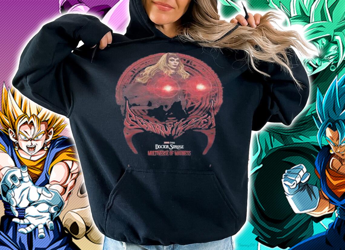 Marvel Doctor Strange 2 Scarlet Witch geometric poster T-shirt hoodie
