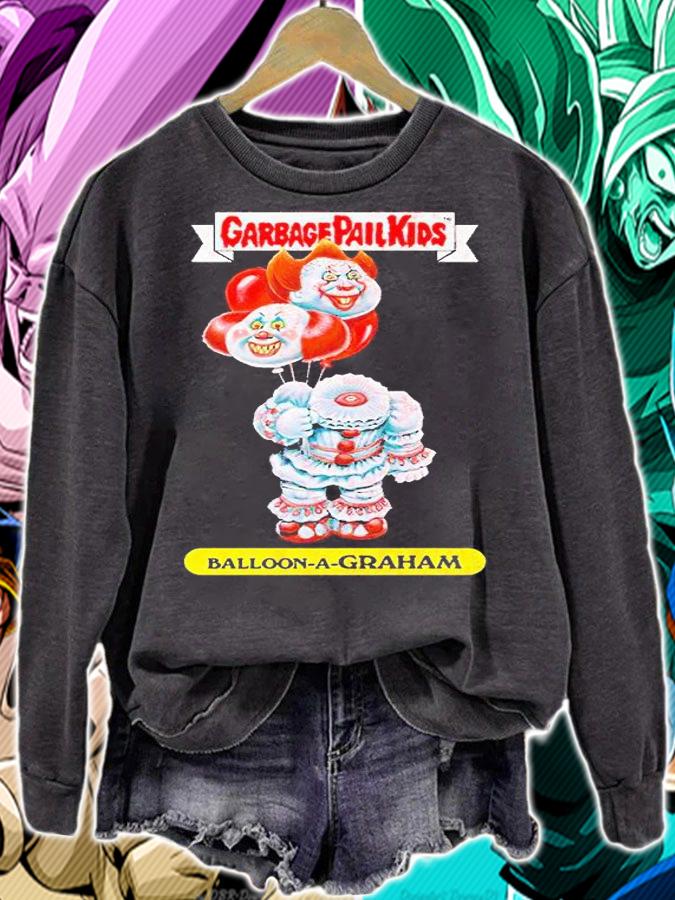 Pennywise Garbage Pail Kids Balloon-a-graham Halloween t-shirt sweatshirt