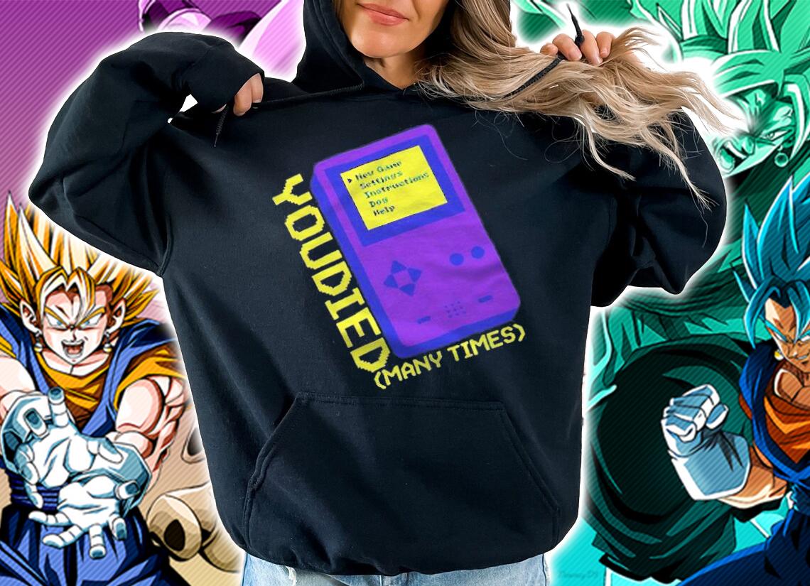 Seth Everman Gameboy you died many times T-shirt hoodie