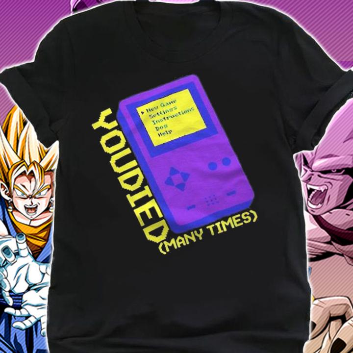 Seth Everman Gameboy you died many times T-shirt shirt