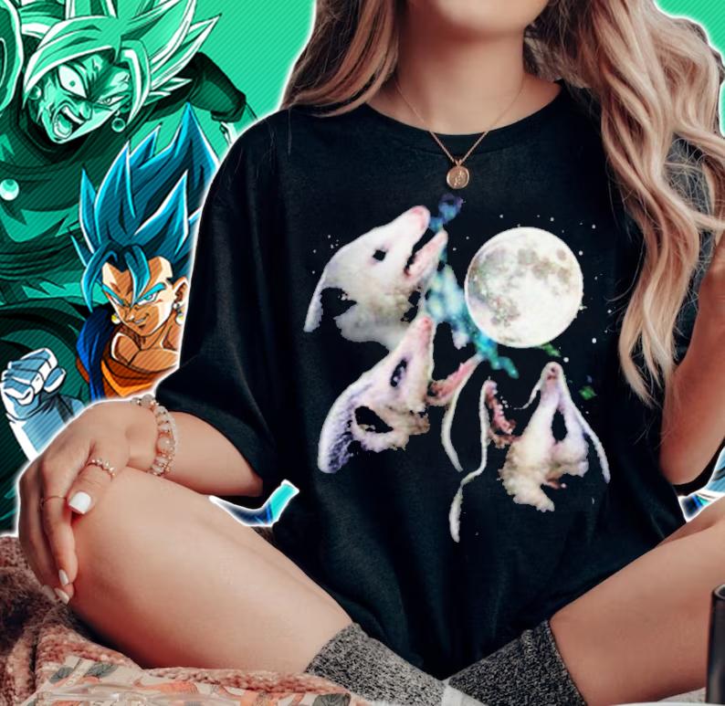 Three Possum Moon Three Wolf Moon Shirt woman shirt