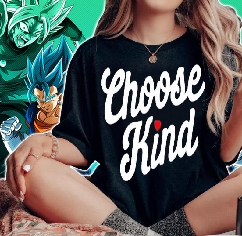 Choose Kind Anti Bullying Teacher T-Shirt woman shirt
