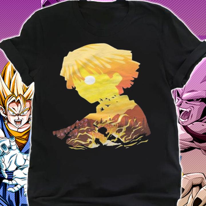 Demon Slayer Agatsuma Zenitsu Japanese style T-shirt shirt