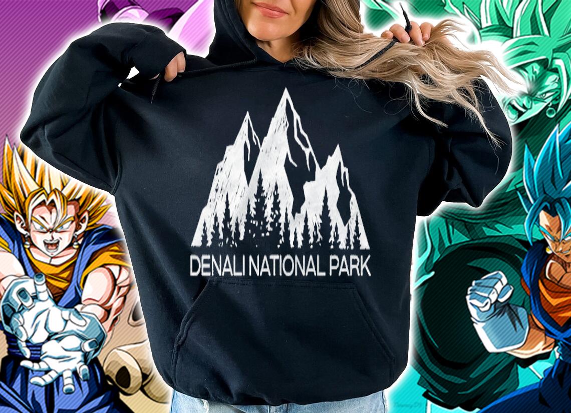 Denali National Park Shirt Denali Alaska Mountain Gift Pullover T-shirt hoodie