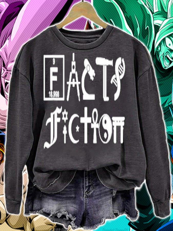Facts Science Symbols Vs Fiction Religious Symbols Shirt sweatshirt