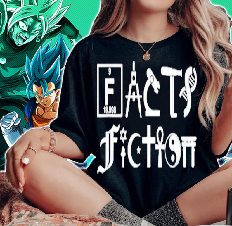 Facts Science Symbols Vs Fiction Religious Symbols Shirt woman shirt