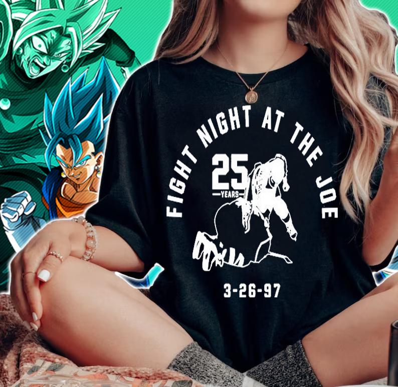 Fight Night At The Joe 25 Years T-Shirt woman shirt