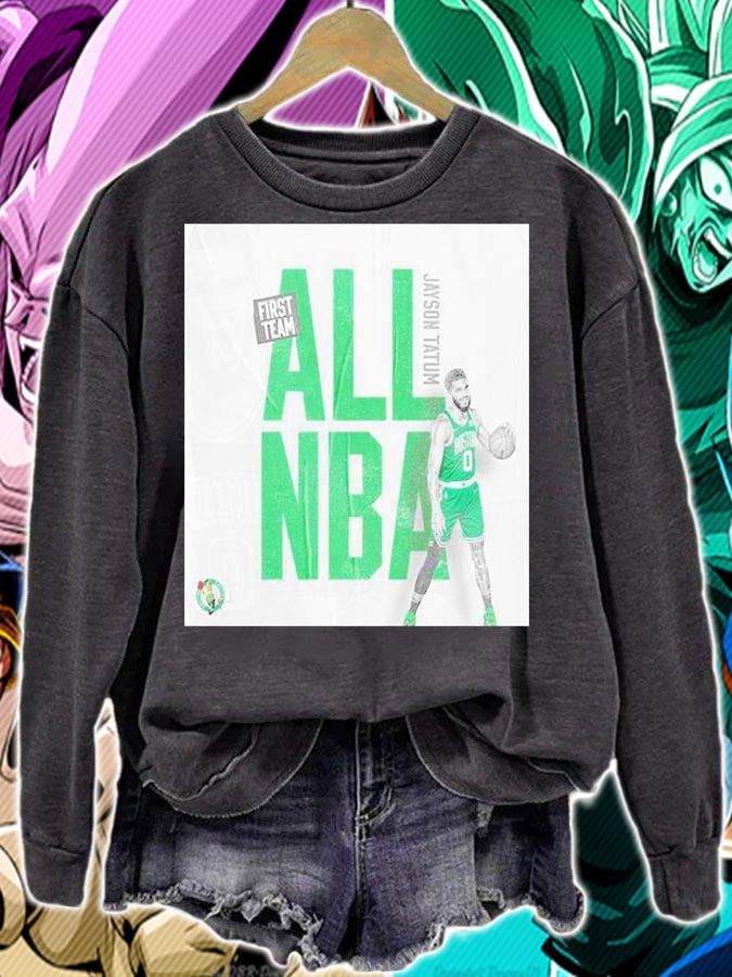 Jayson Tatum All-NBA First Team Boston Celtics T-Shirt sweatshirt