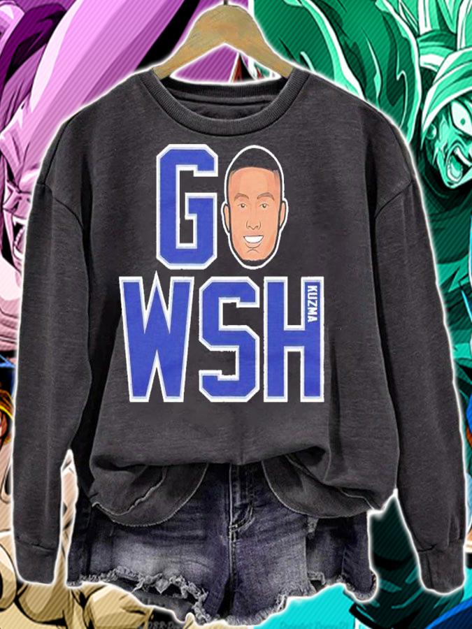Kyle Kuzma Washington GO WSH shirt sweatshirt