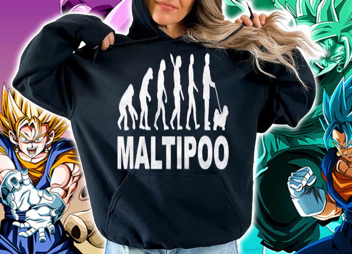Maltipoo Evolution Dog Lover Shirt hoodie