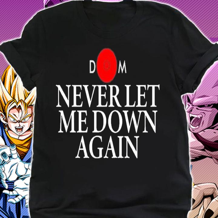 Never Let Me Down Again DM White Logo T-Shirt shirt