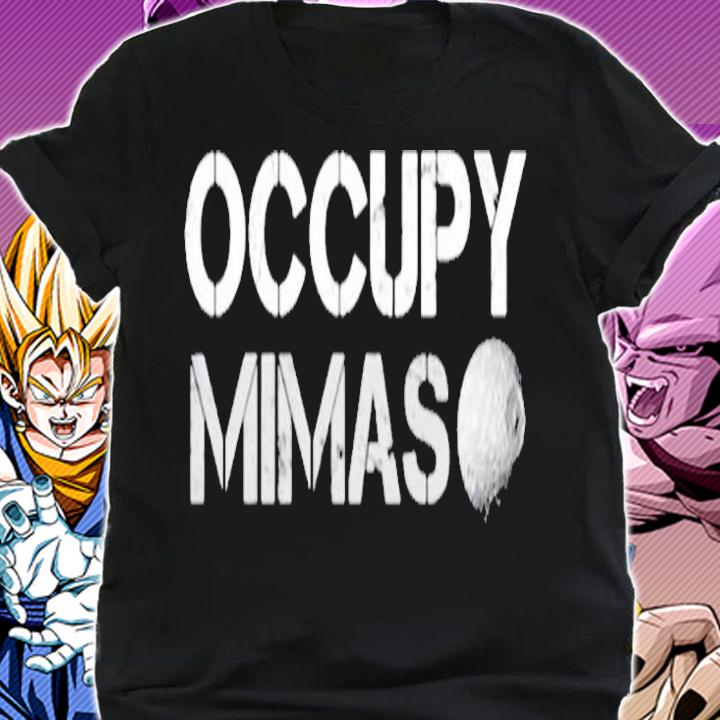 Occupy Mimas Saturn Moon Solar System Astronomy Space T-Shirt shirt