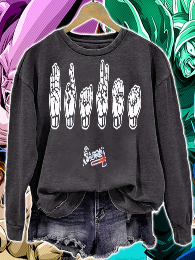 Papa J Deaf Awareness Symbol T-Shirt sweatshirt