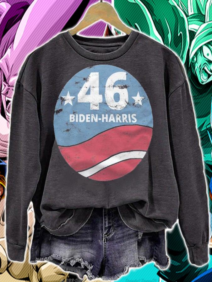 Premium 46 Biden Harris Joe Biden Kamala Harris Forty-Six T-Shirt sweatshirt