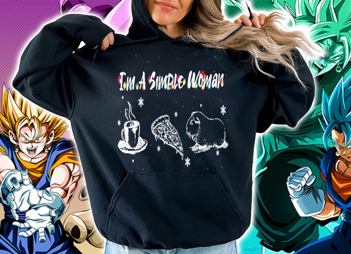 Simple Woman Loves Coffee t-shirt hoodie