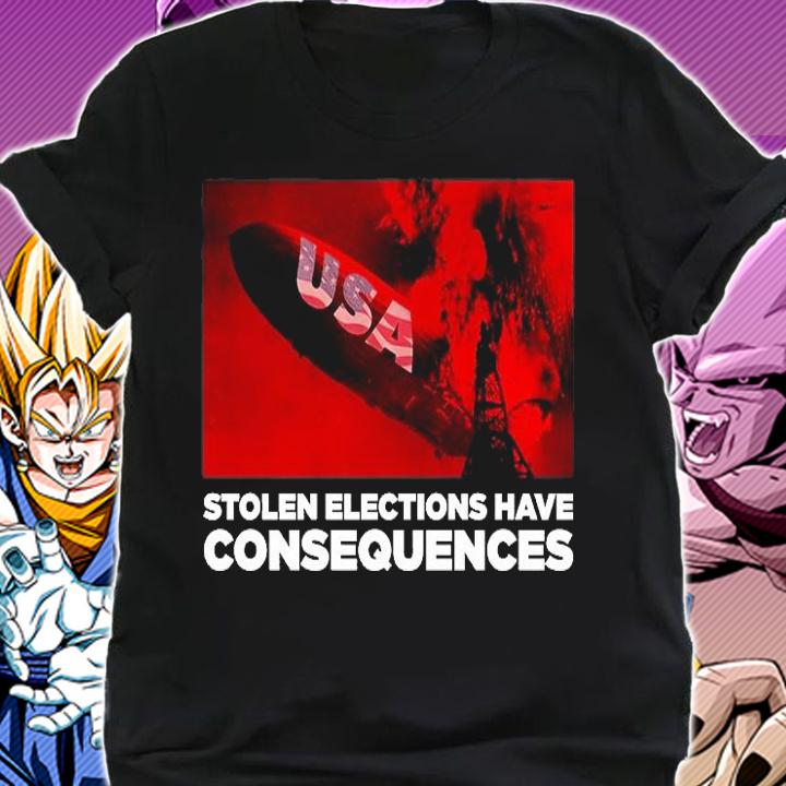 Stolen Elections Have Consequences USA T-Shirt shirt