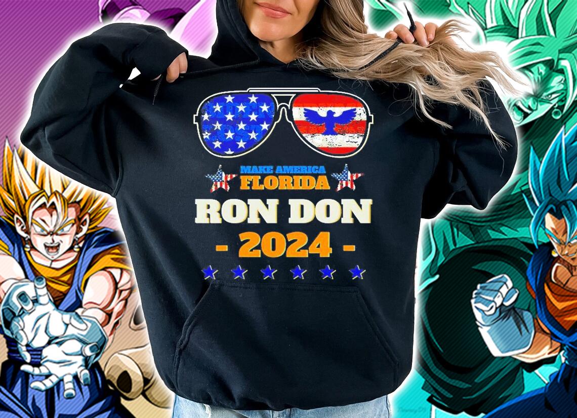 Sunglasses Make America Florida Ron Don 2024 t-shirt hoodie
