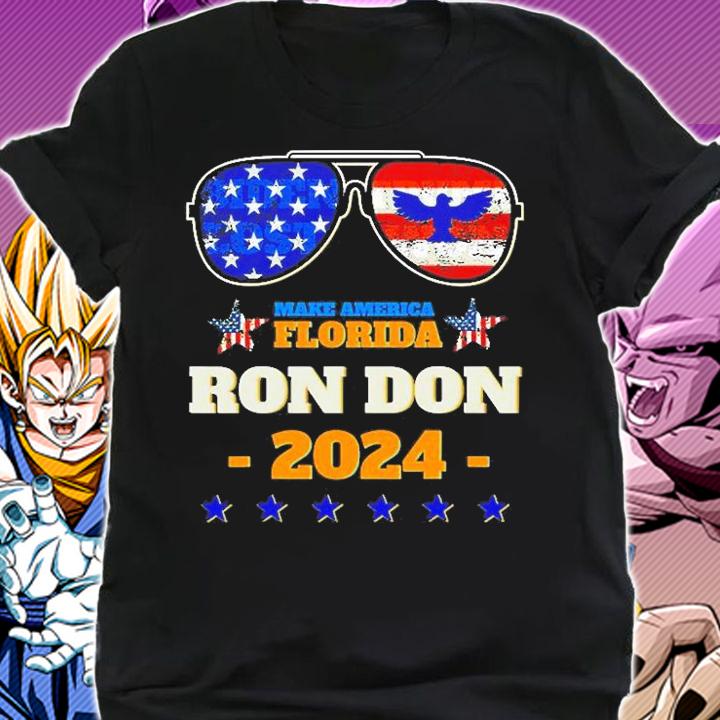 Sunglasses Make America Florida Ron Don 2024 t-shirt shirt