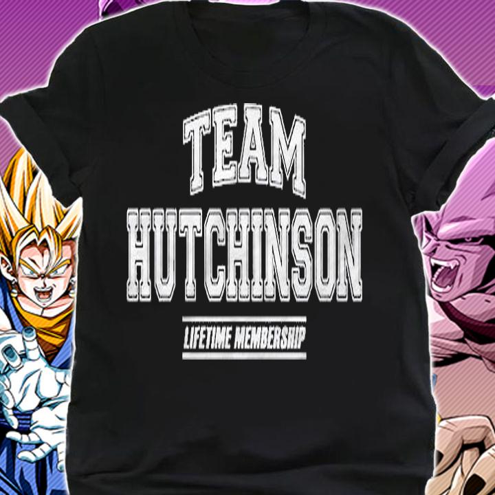 Team Hutchinson Proud Family Surname Last Name Gift Pullover Shirt shirt