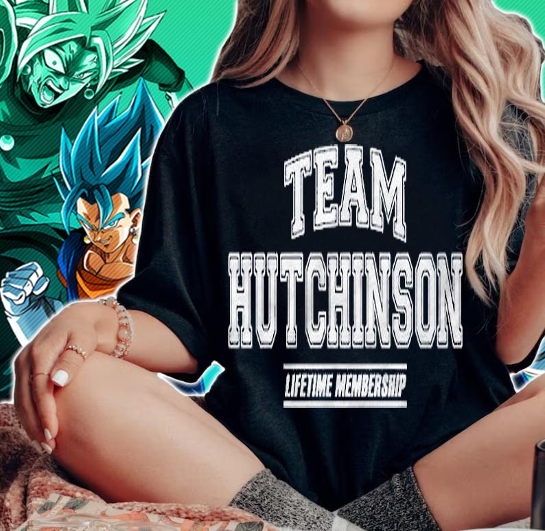 Team Hutchinson Proud Family Surname Last Name Gift Pullover Shirt woman shirt