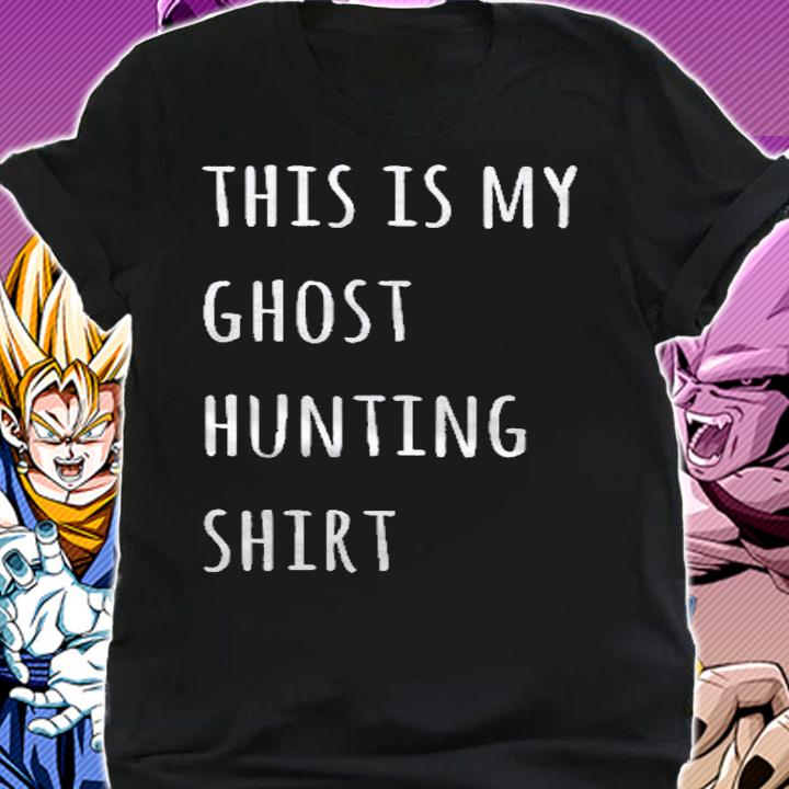 This Is My Ghost Hunting Shirt Funny Lazy Halloween Costume Shirt shirt