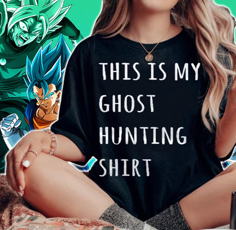 This Is My Ghost Hunting Shirt Funny Lazy Halloween Costume Shirt woman shirt