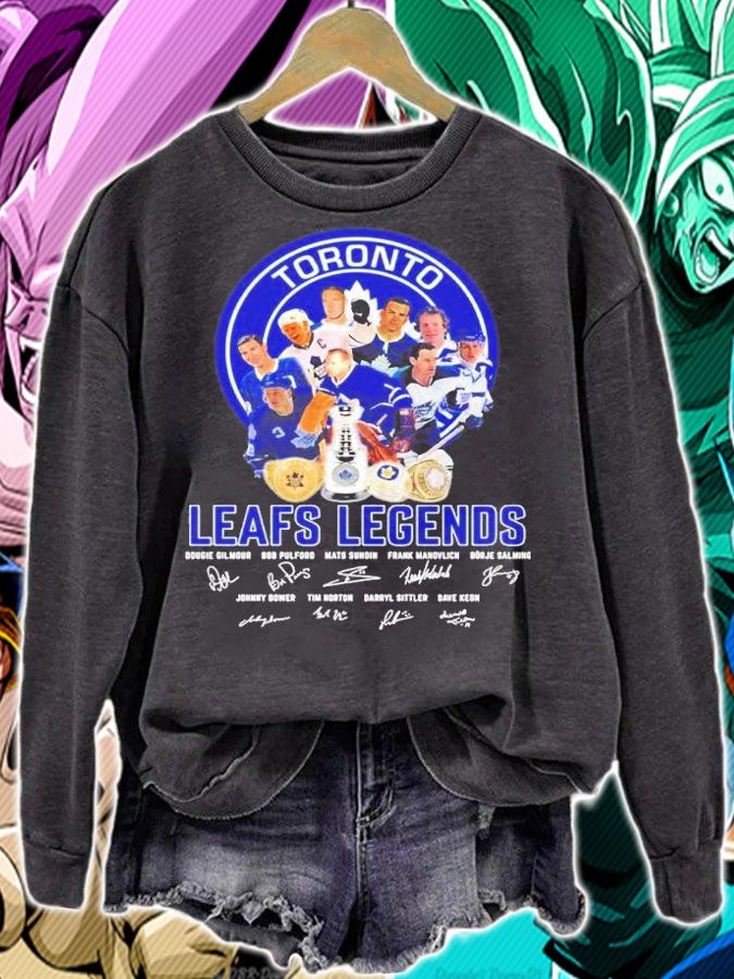 Toronto Maple Leafs Legends Signatures t-shirt sweatshirt