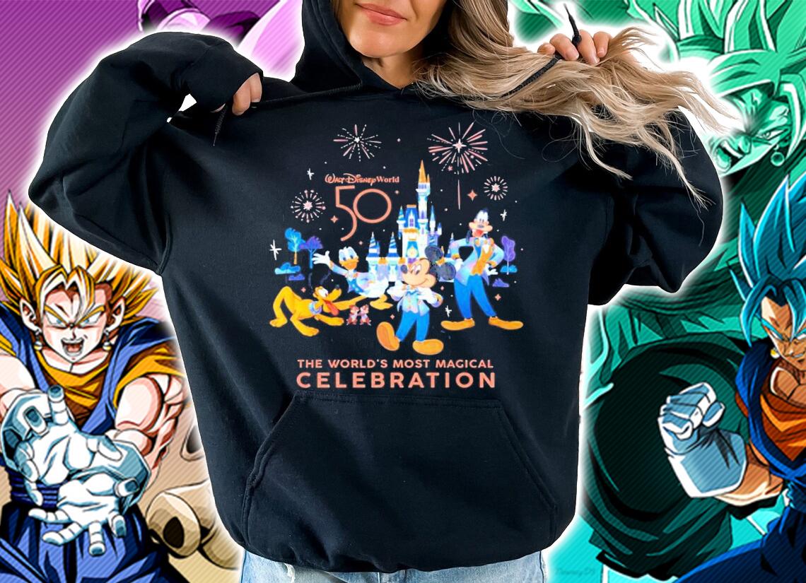 Walt Disney 50th The Worlds Most Magical Celebration t-shirt hoodie