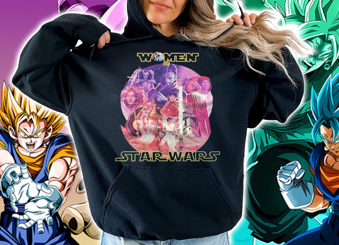 Women Of Star Wars Characters t-shirt hoodie