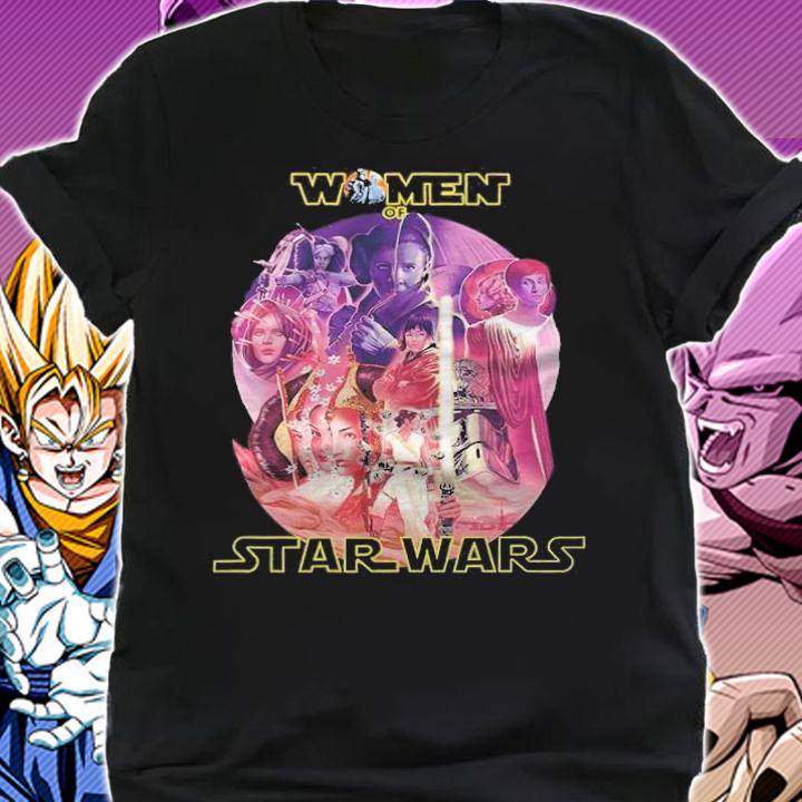 Women Of Star Wars Characters t-shirt shirt