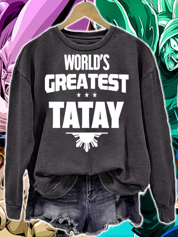 Worlds Greatest Tatay  Filipino Flag T-Shirt sweatshirt