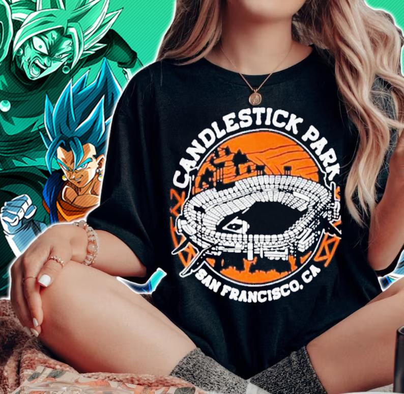 Candlestick Park San Francisco California Shirt woman shirt