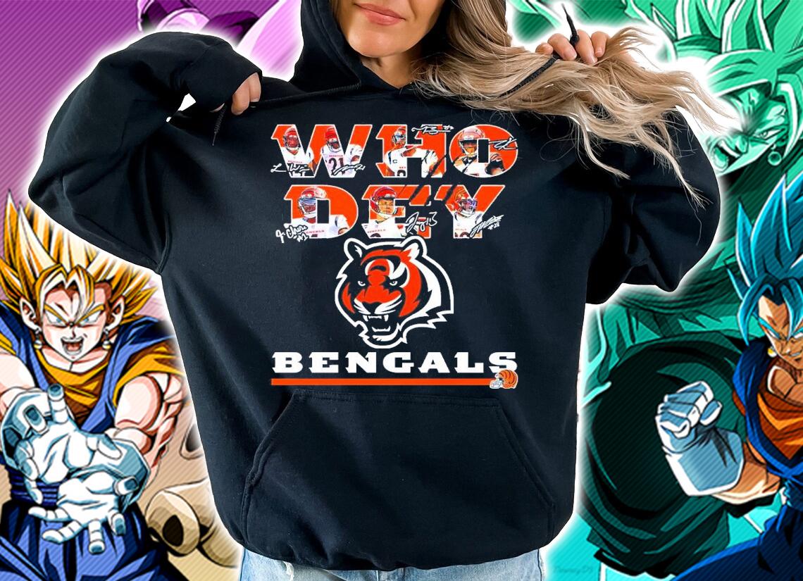 Cincinnati Bengals Football Who Dey Signatures Shirt hoodie