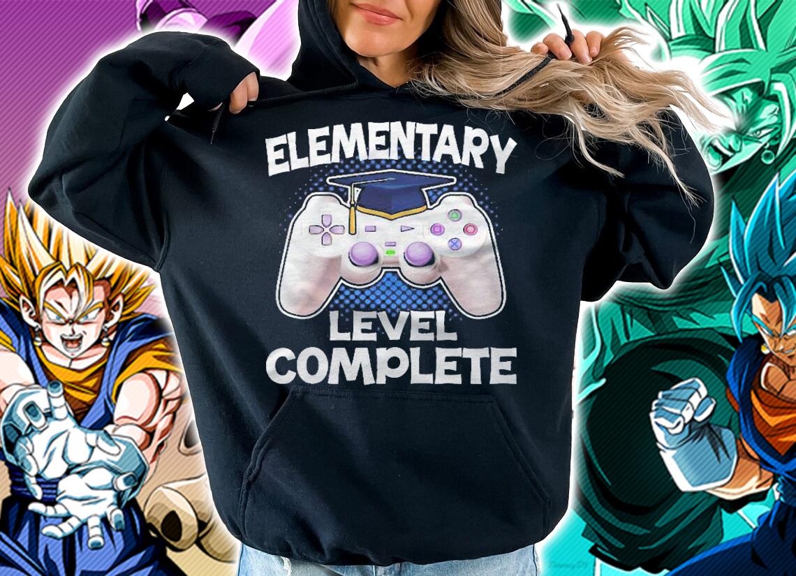 Elementary Level Complete Gamer Class Of 2022 Graduation Premium Shirt hoodie