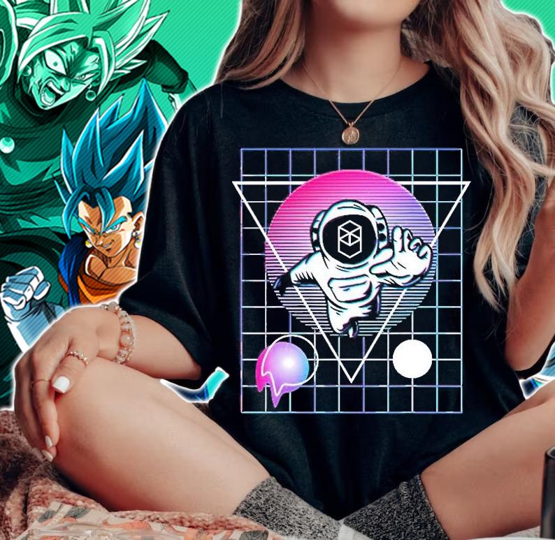 Fantom Crypto Astronaut Outer Space T-Shirt woman shirt