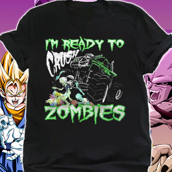 Im Ready To Crush Zombies For Kids Monster Truck Halloween shirt shirt