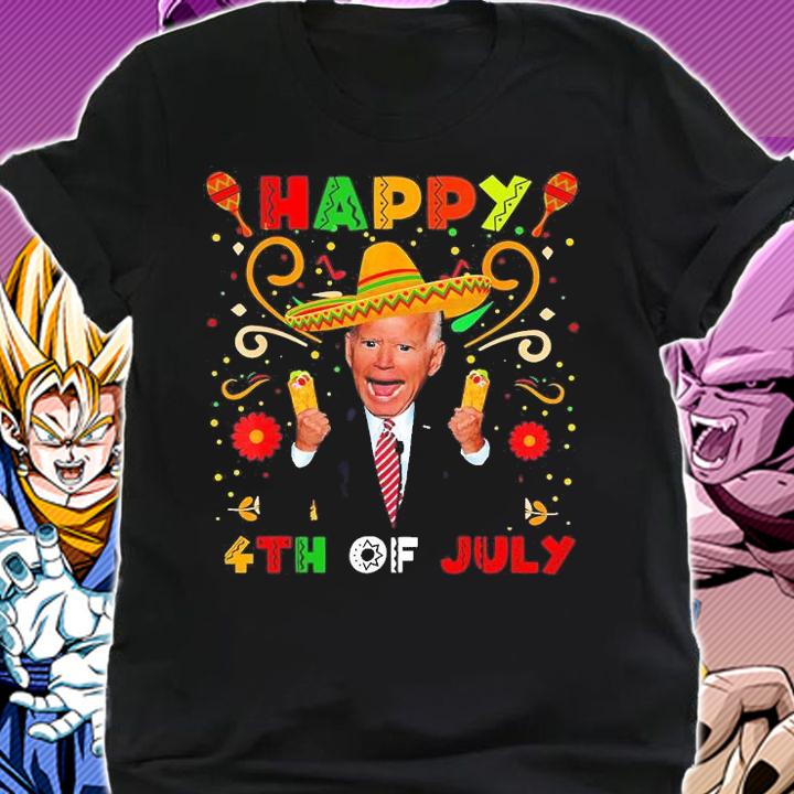 Joe Biden Happy 4th Of July Surprise Cinco De Mayo T-Shirt shirt