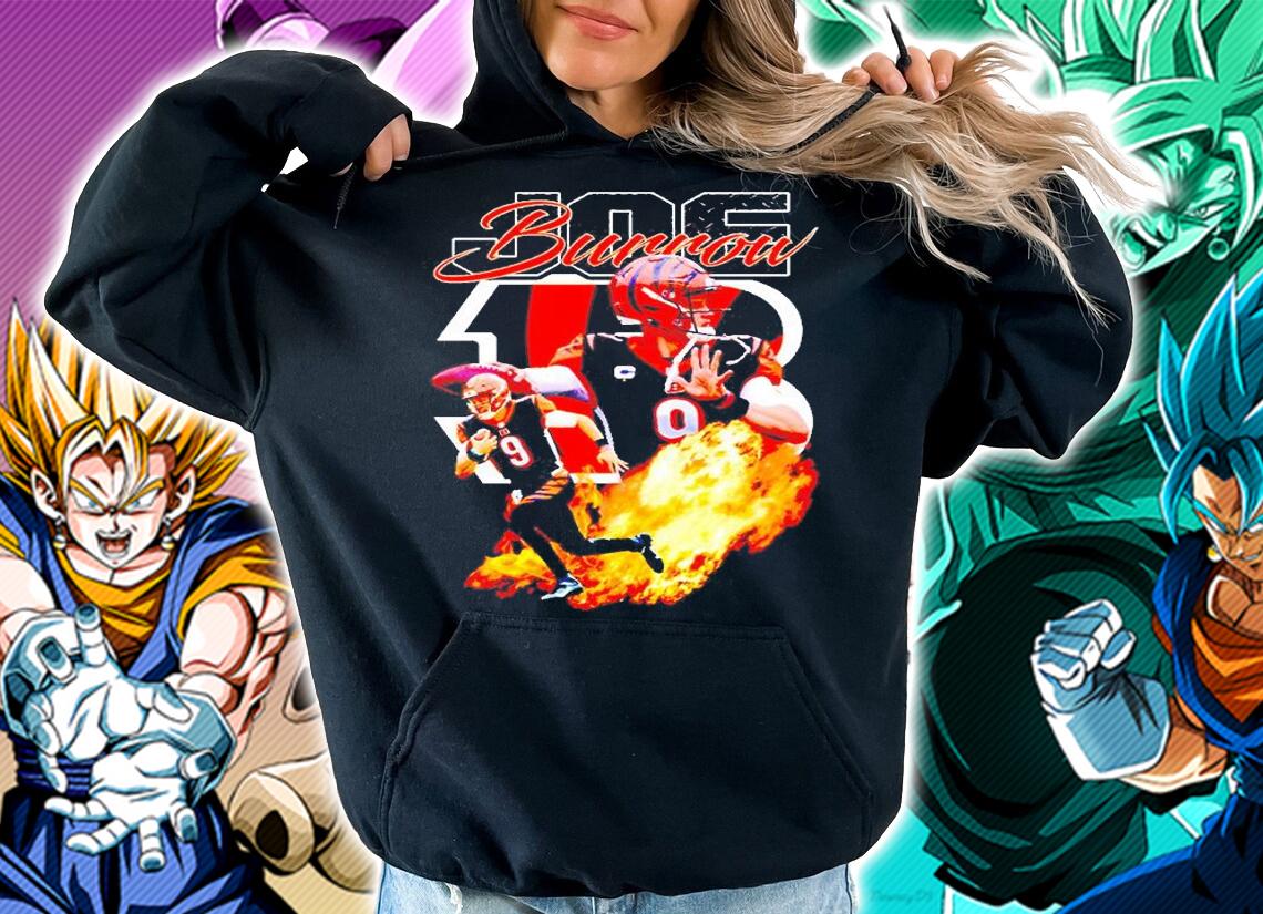 Joe Burrow Cincinnati Bengals 9 Joe Burrow Super Bowl Champions T-Shirt hoodie