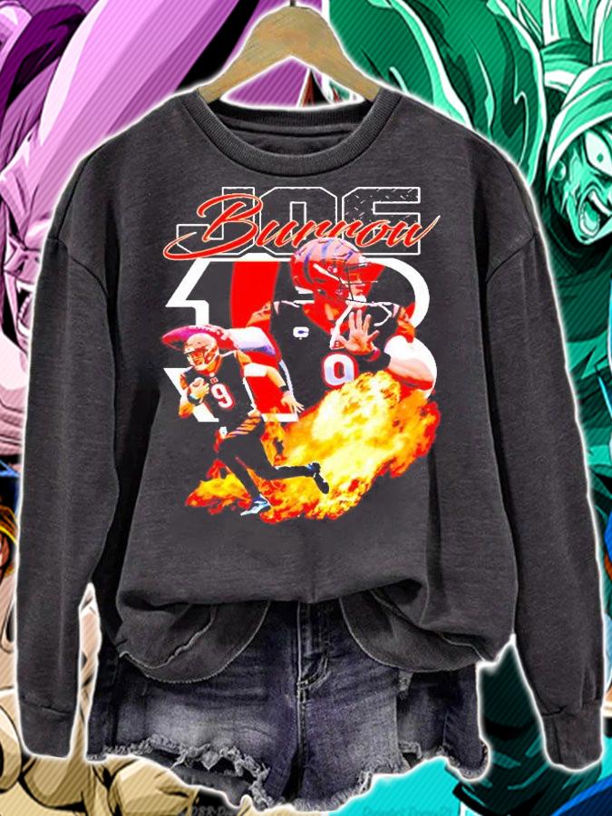 Joe Burrow Cincinnati Bengals 9 Joe Burrow Super Bowl Champions T-Shirt sweatshirt