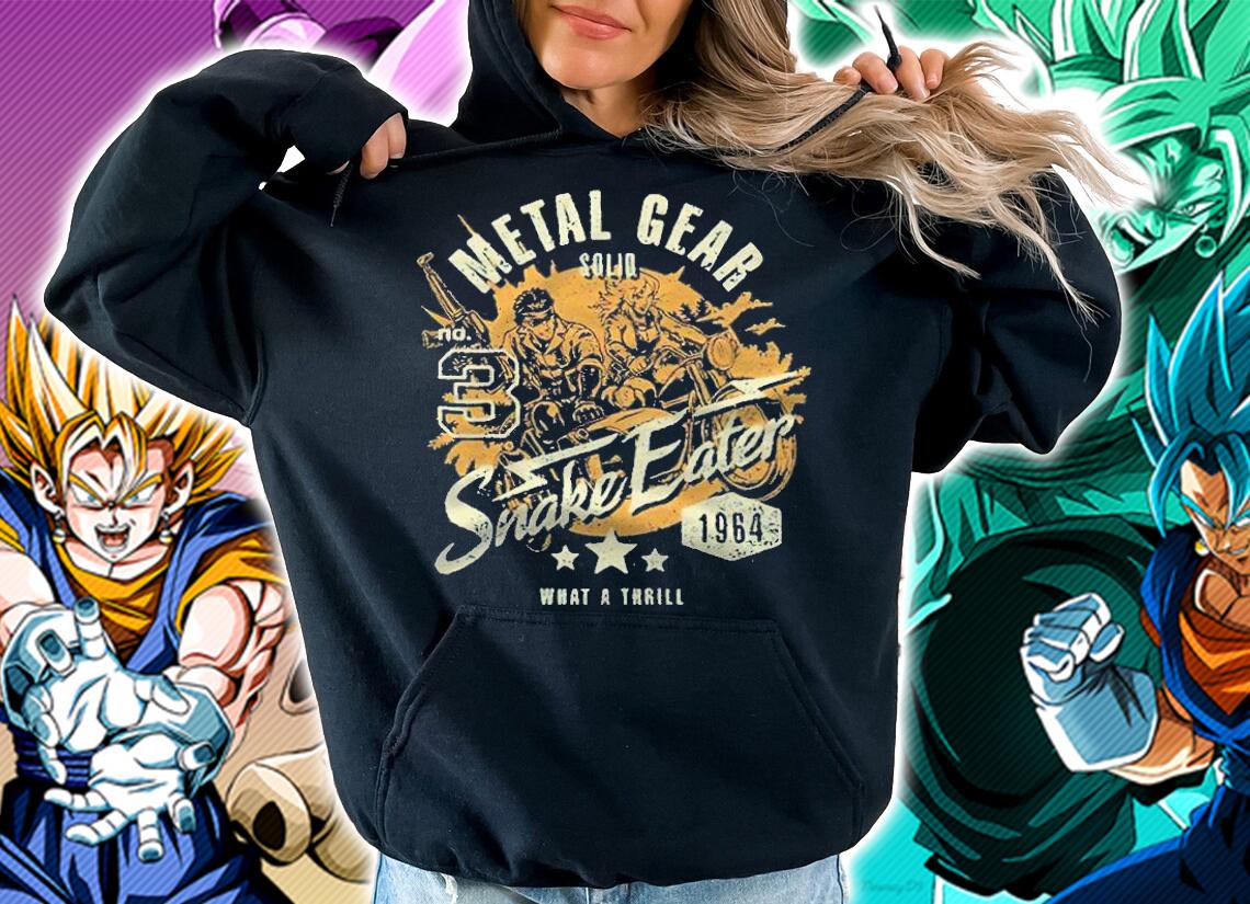 Metal Gear Solid Snake Eater what a thrill T-shirt hoodie