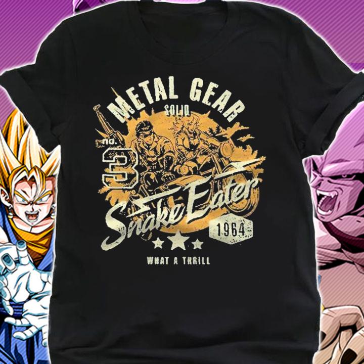 Metal Gear Solid Snake Eater what a thrill T-shirt shirt