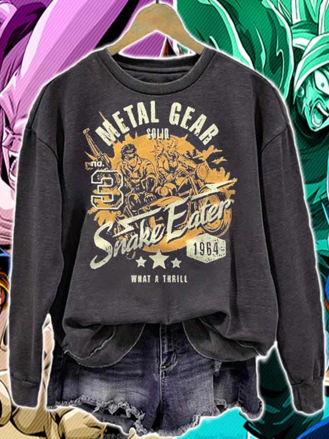 Metal Gear Solid Snake Eater what a thrill T-shirt sweatshirt