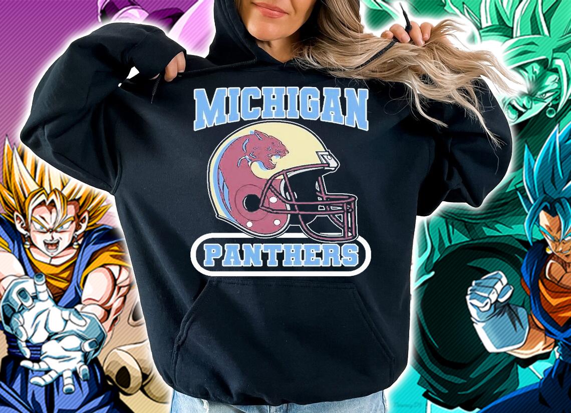 Michigan Panthers Football Logo T-Shirt hoodie