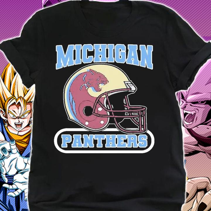 Michigan Panthers Football Logo T-Shirt shirt