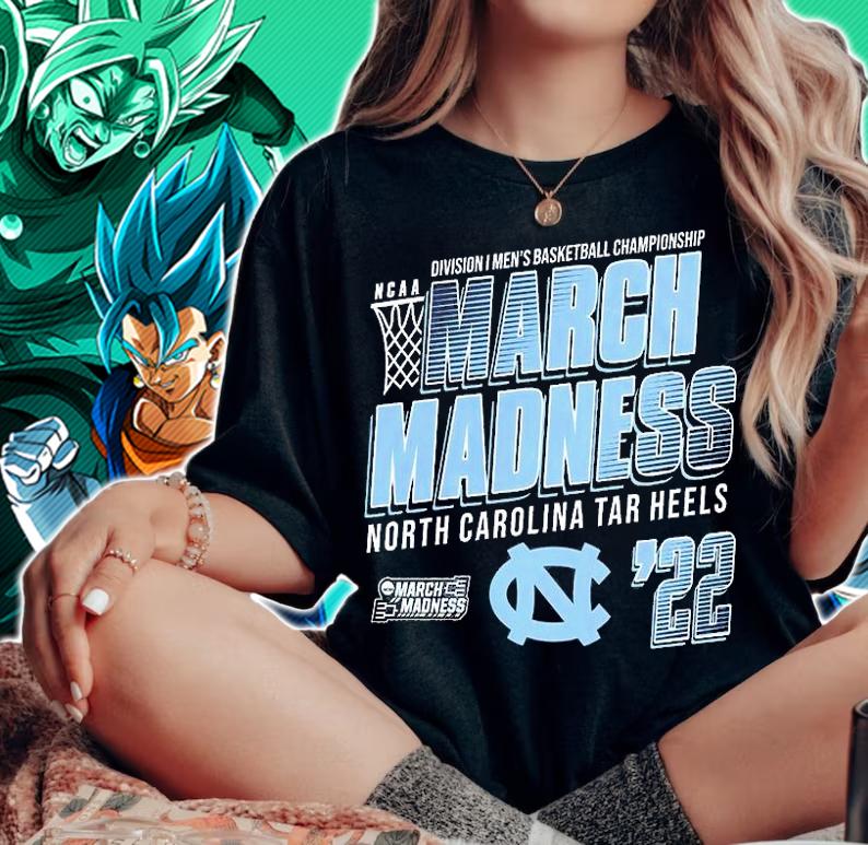 North Carolina Tar Heels NCAA Division I Men's Basketball Championship March Madness 2022 T-Shirt woman shirt