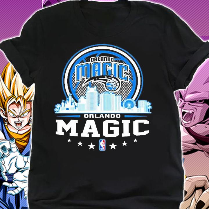 Orlando Magic NBA City Skyline T-Shirt shirt