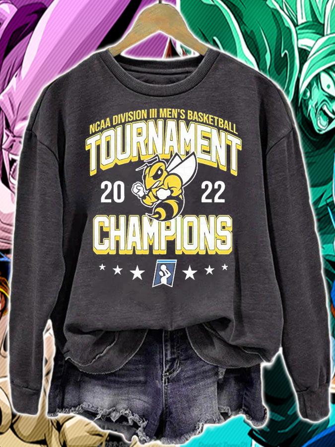 Randolph-Macon 2022 NCAA Division III Men's Basketball Tournament Champions T-Shirt sweatshirt